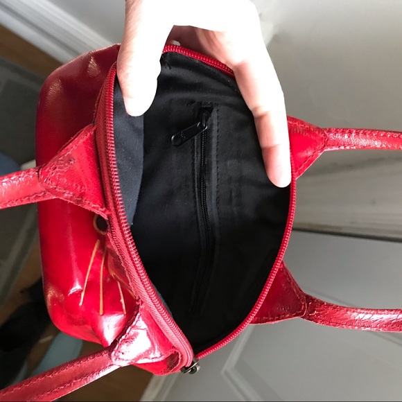 Adorable red micro cat purse - Picture 3 of 3